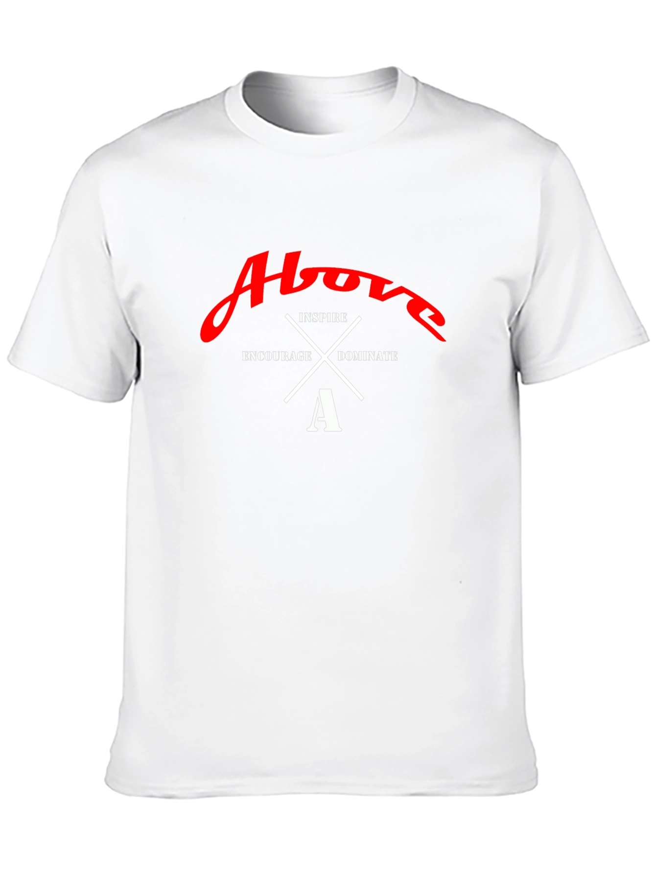 Above Inspire Graphic T-Shirt - Black