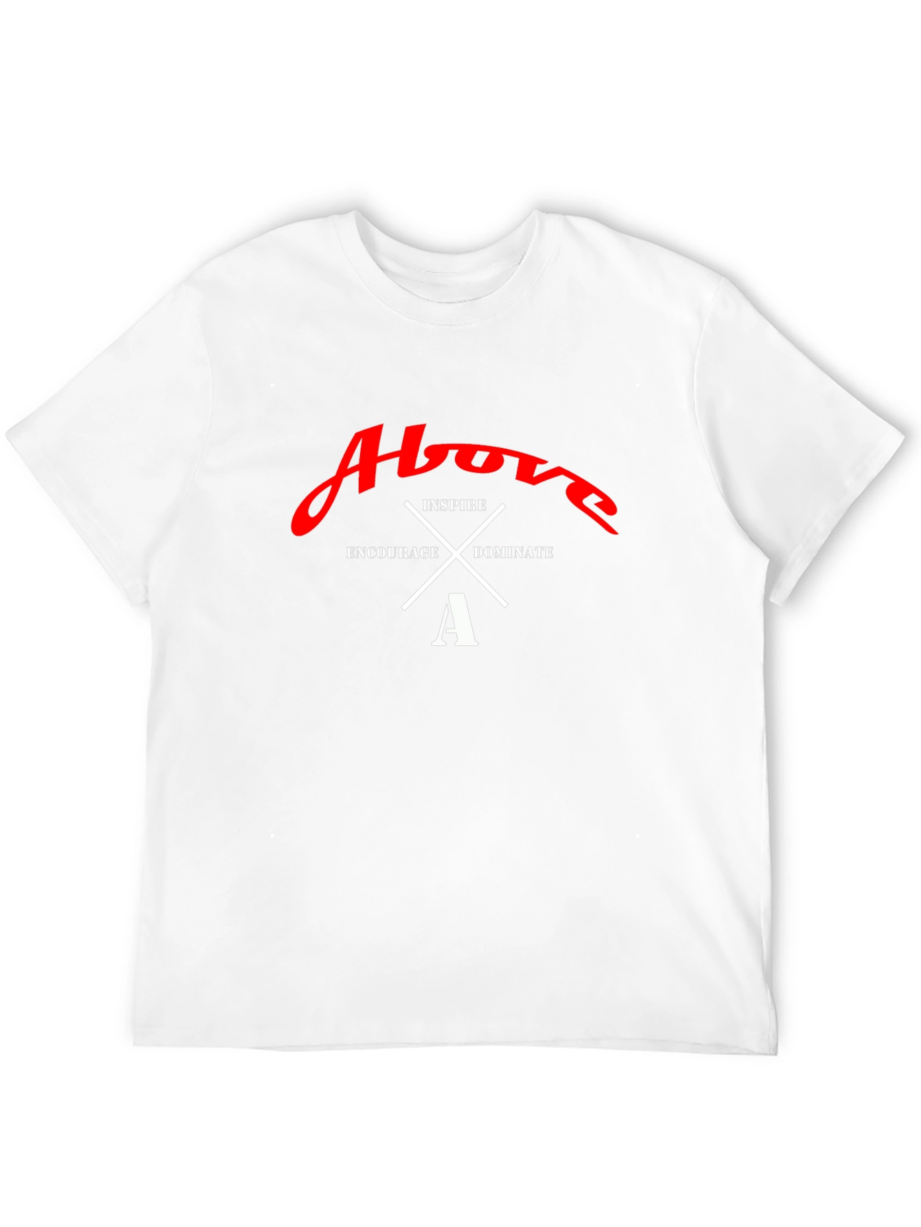 Above Inspire Graphic T-Shirt - Black