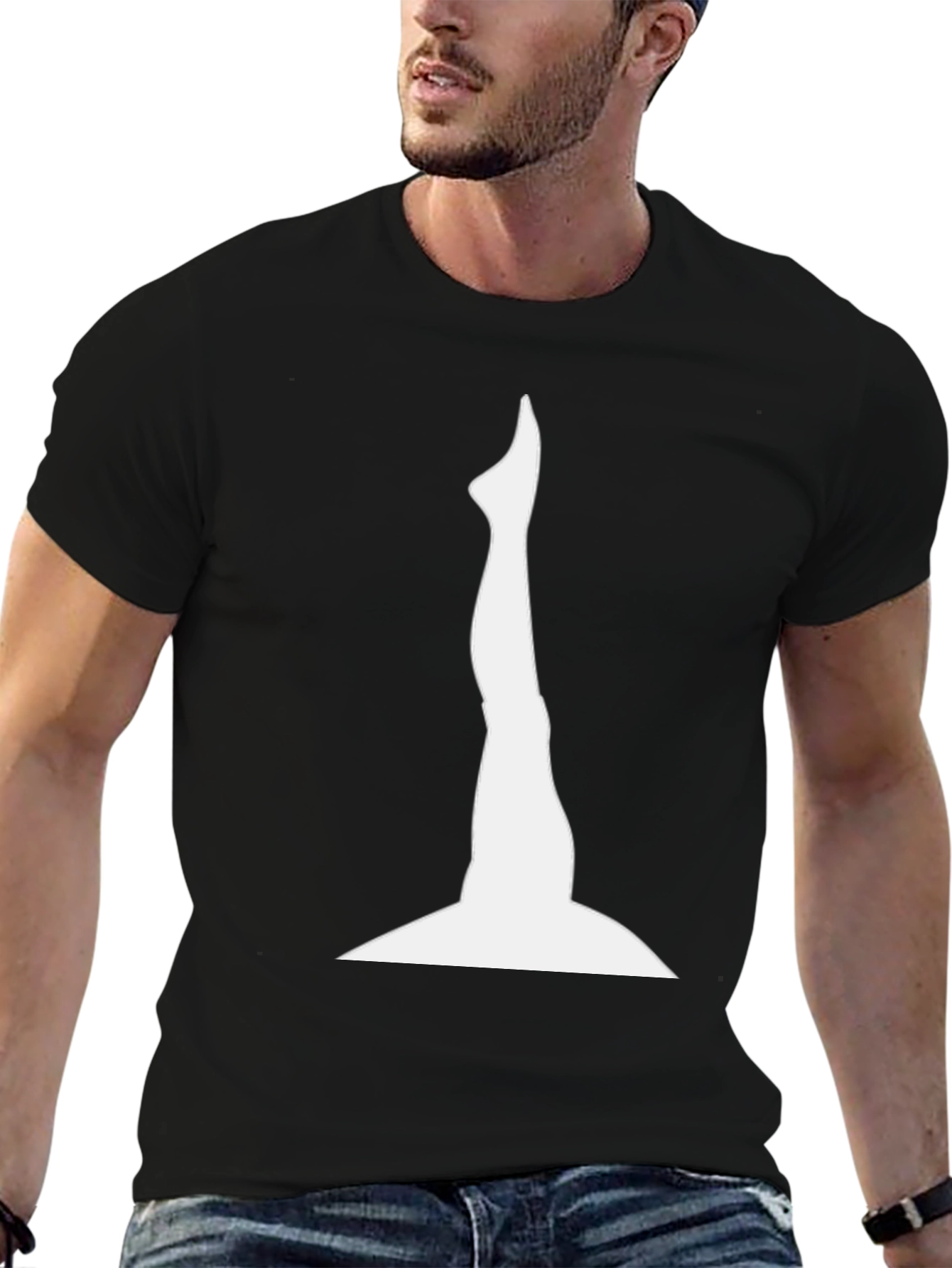 Diver Legs Black T-Shirt - Unique Graphic Tee