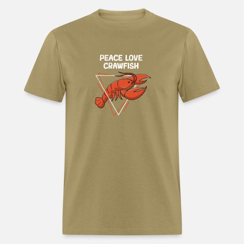 Peace Love Crawfish Funny Cajun Crawfish Boil