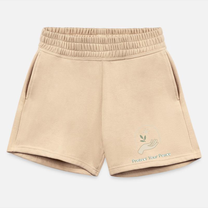 Peaceful Nature Hand with Sun and Leaf