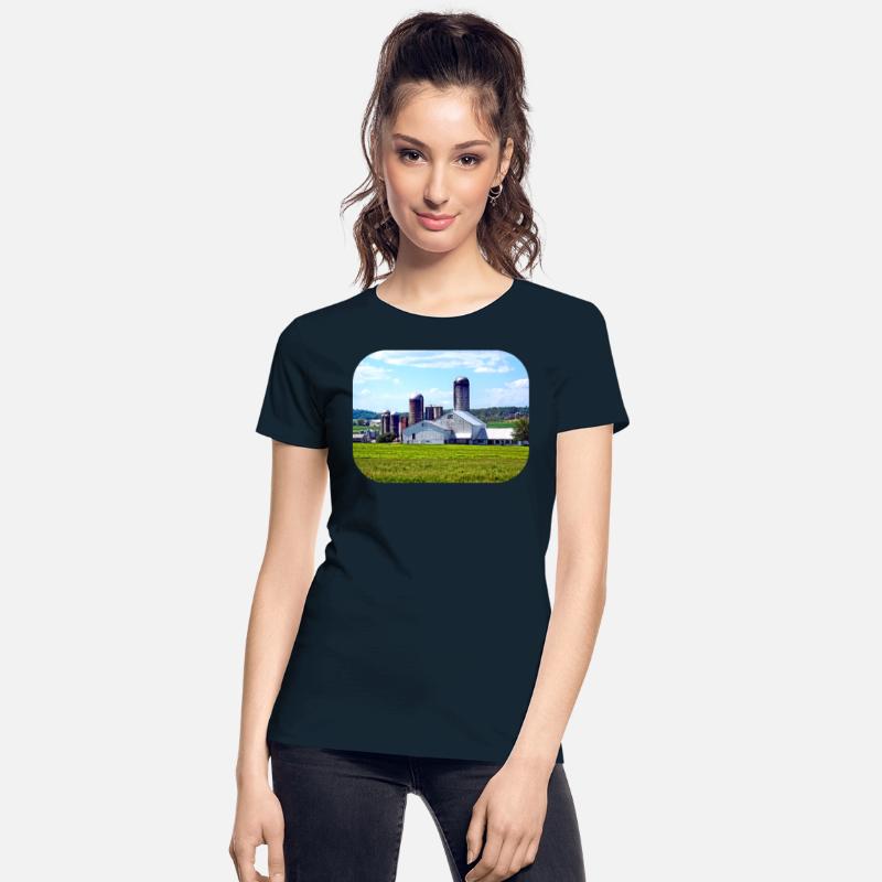 Pennsylvania Farm With Silos