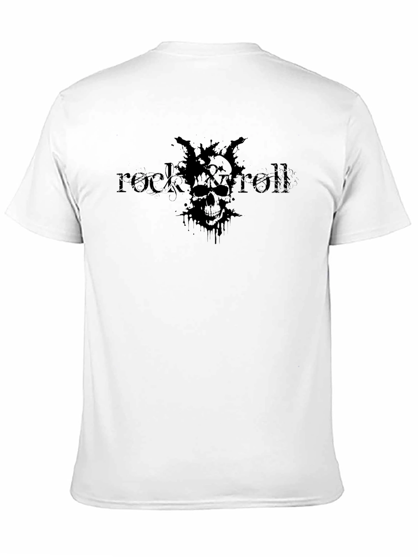 Rock & Roll Skull Graphic Tee