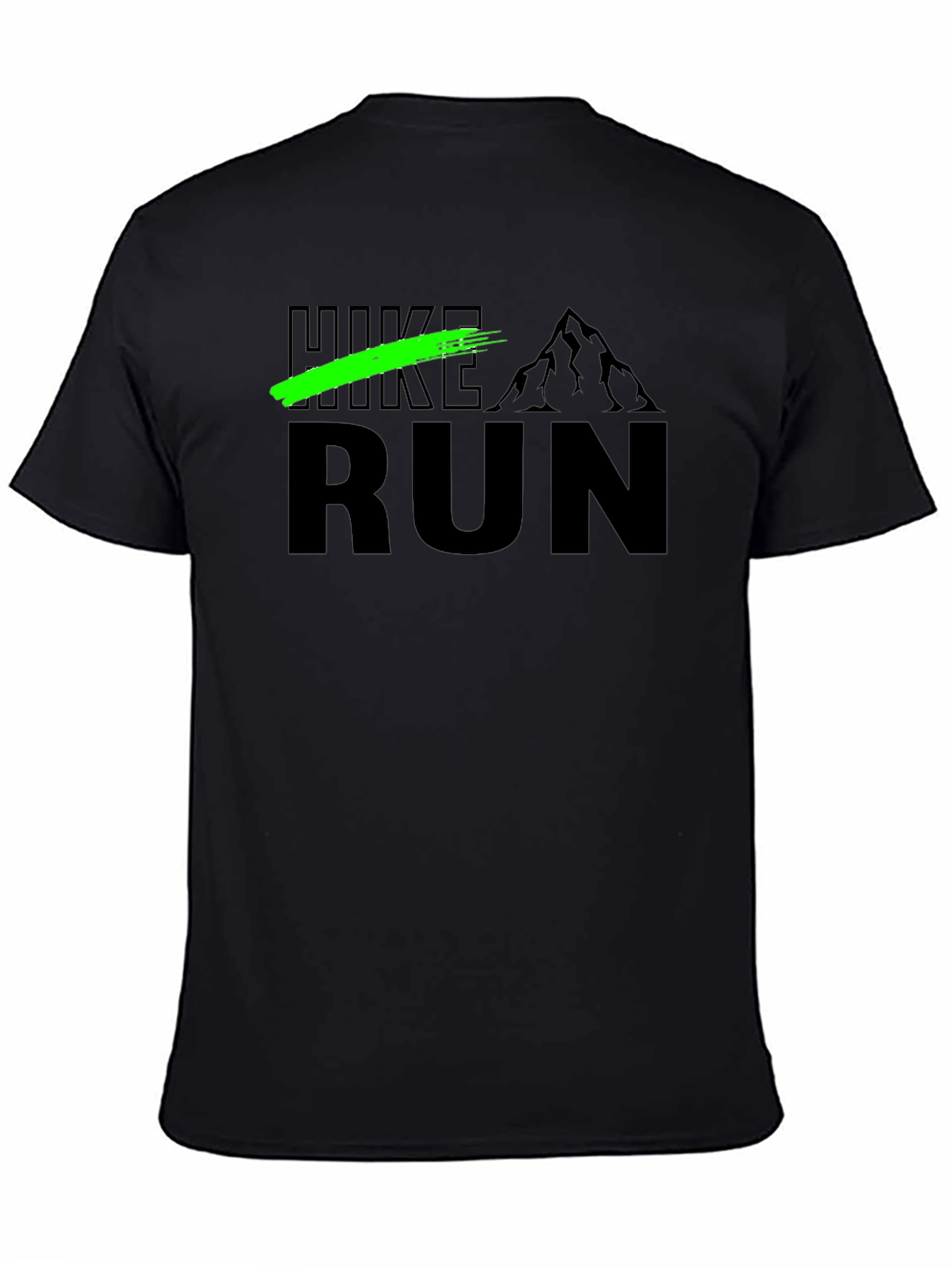 Hike Run Graphic T-Shirt - Outdoor Adventure Tee
