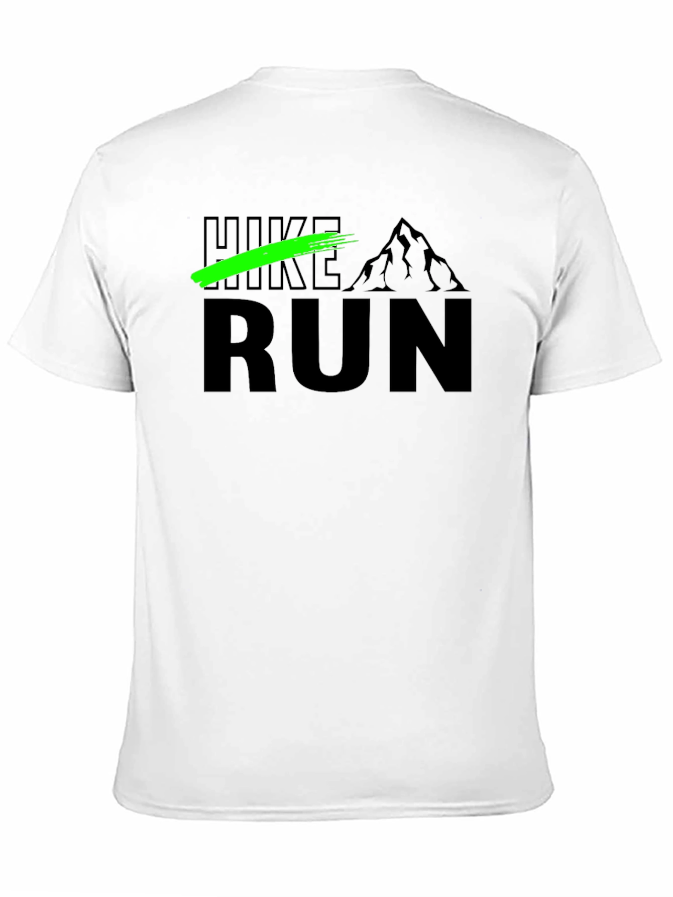 Hike Run Graphic T-Shirt - Outdoor Adventure Tee