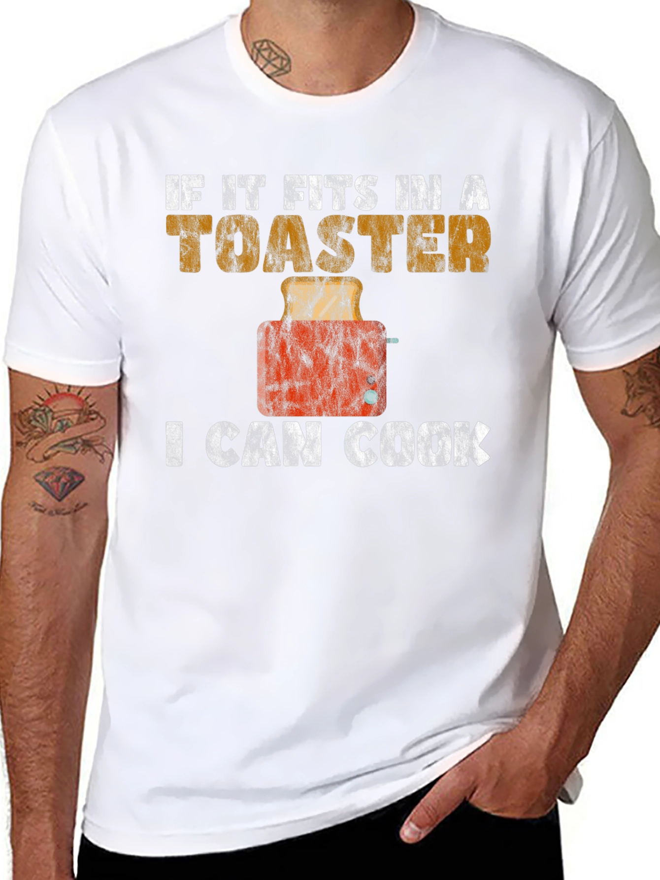 Toaster Chef T-Shirt - Funny Novelty Cooking Tee