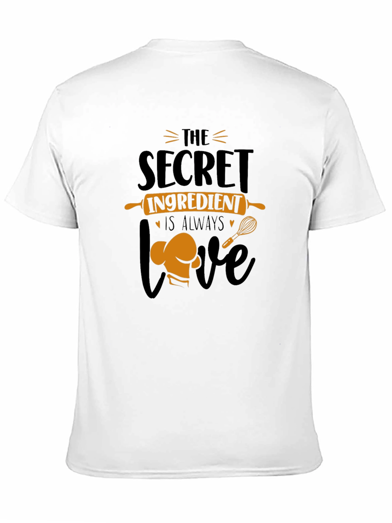 The Secret Ingredient is Love Black T-Shirt