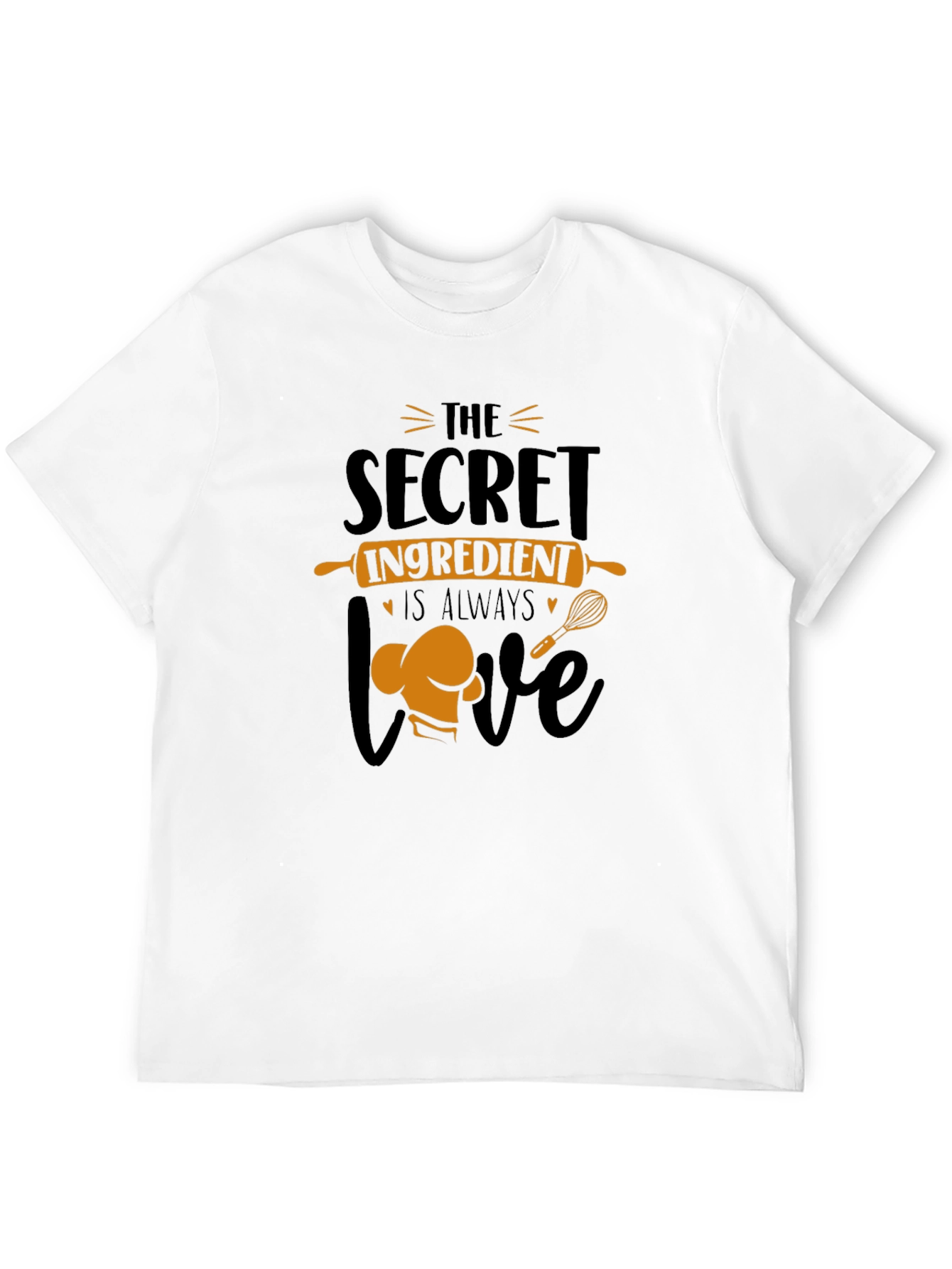 The Secret Ingredient is Love Black T-Shirt