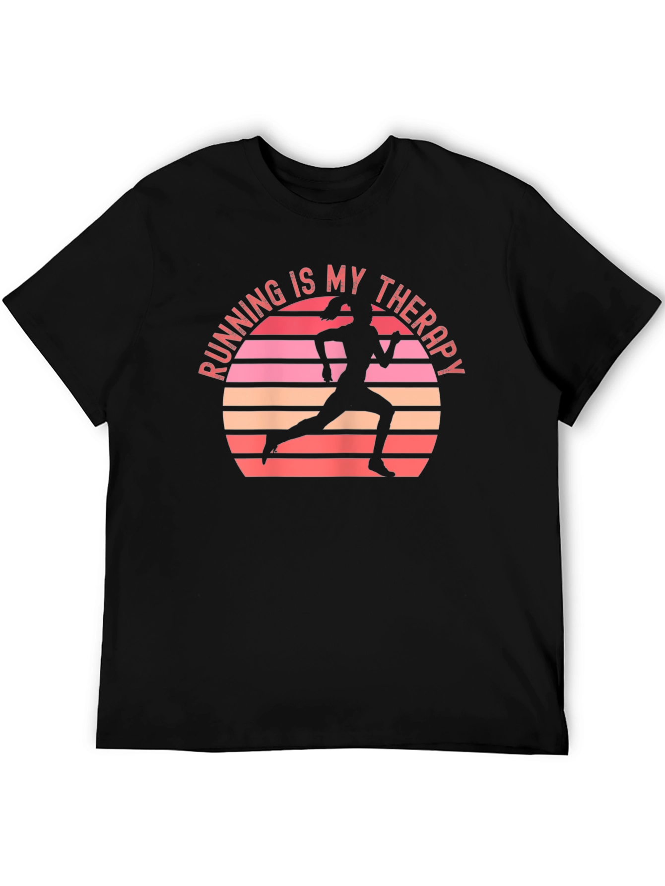 Running Is My Therapy T-Shirt