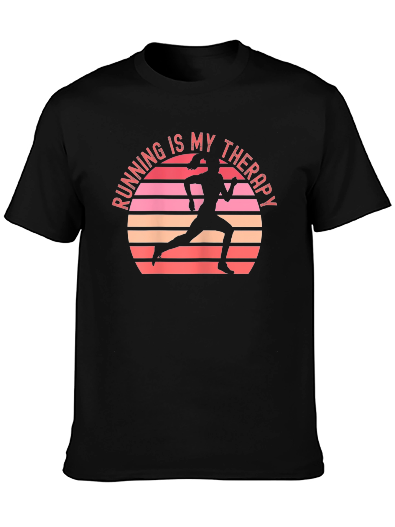 Running Is My Therapy T-Shirt