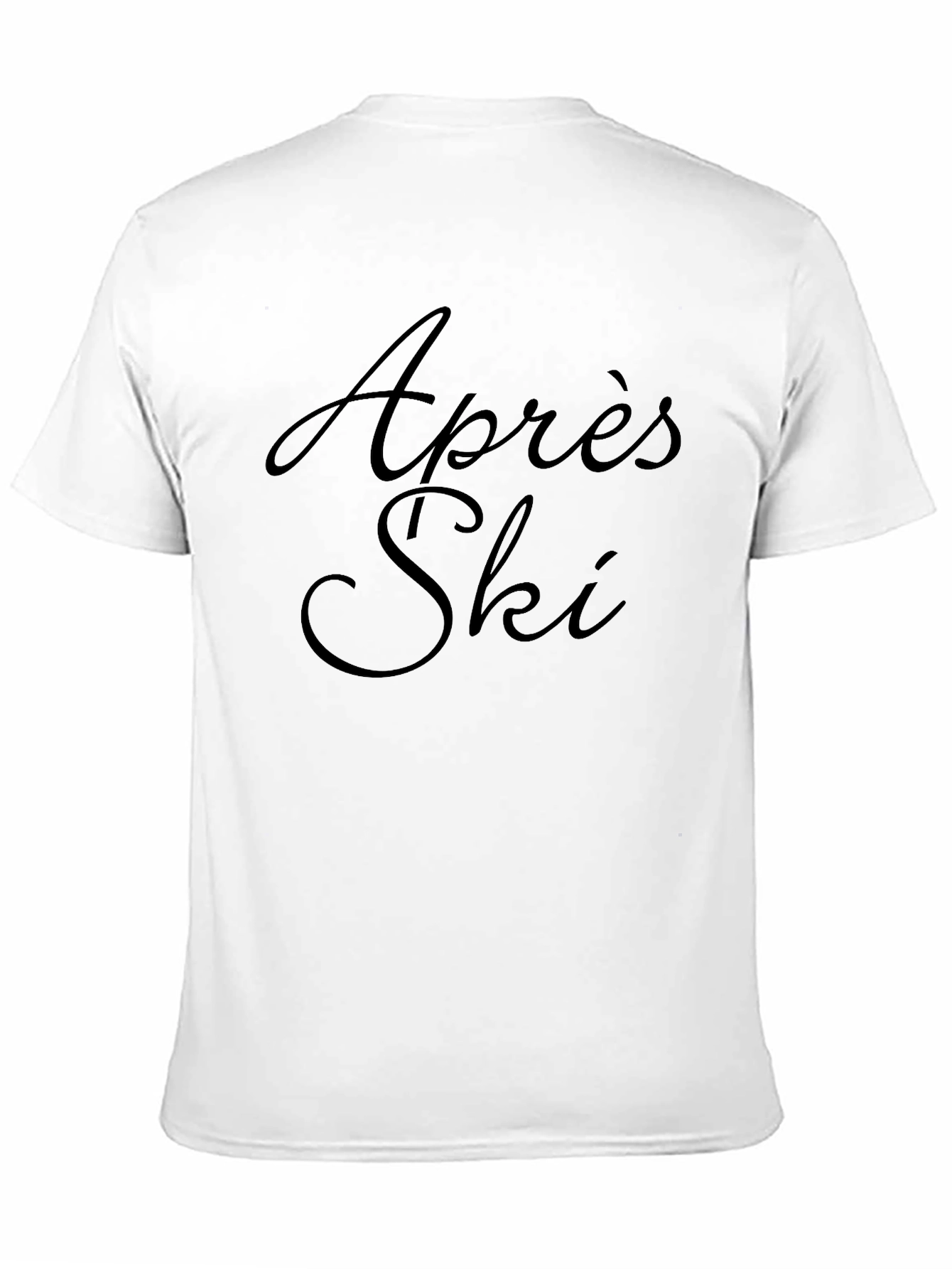 Apres Ski Black Graphic Tee