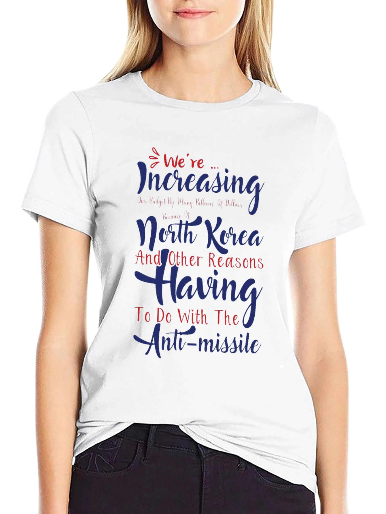 Increasing Budget North Korea Anti-Missile T-Shirt
