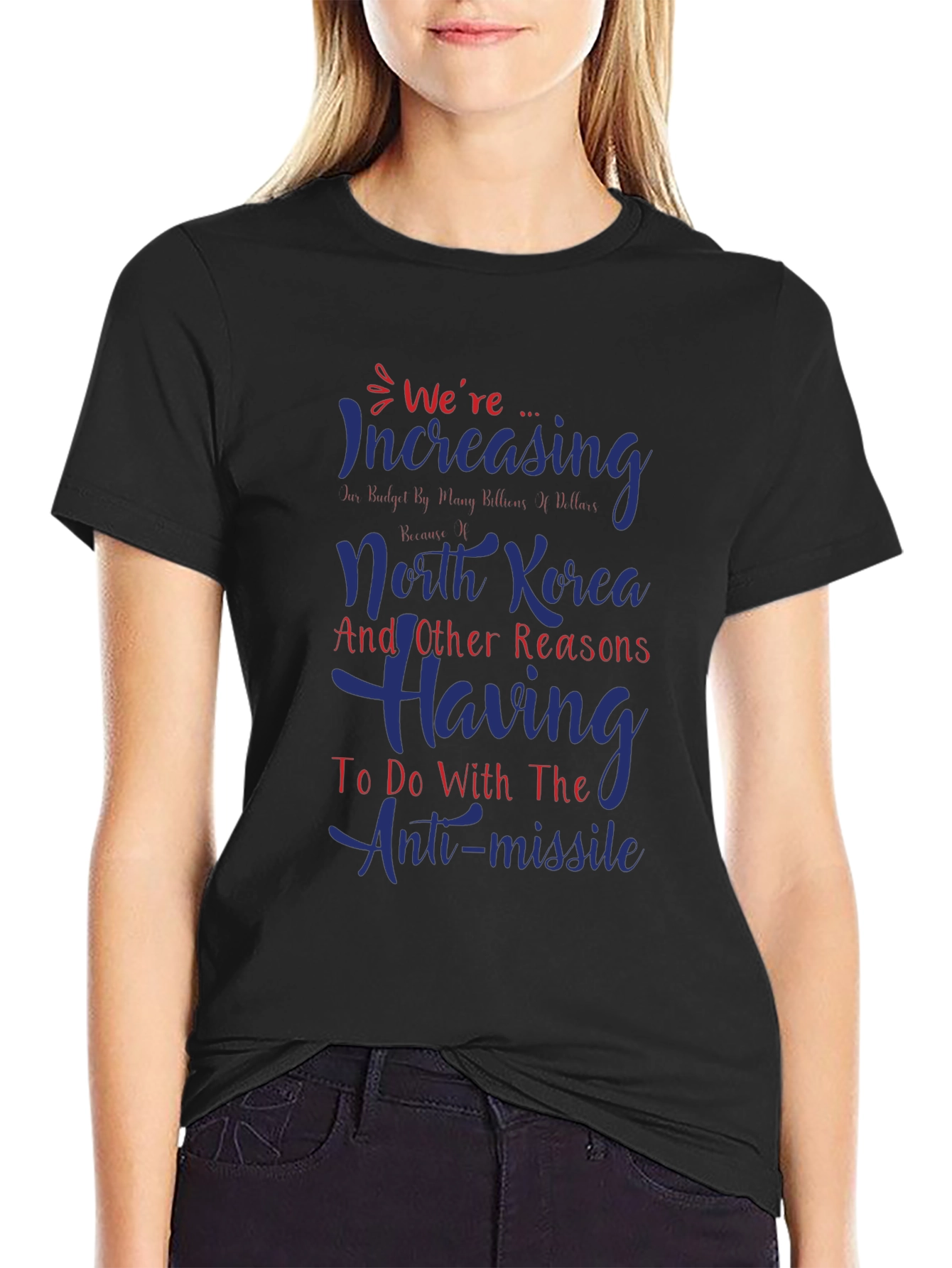 Increasing Budget North Korea Anti-Missile T-Shirt
