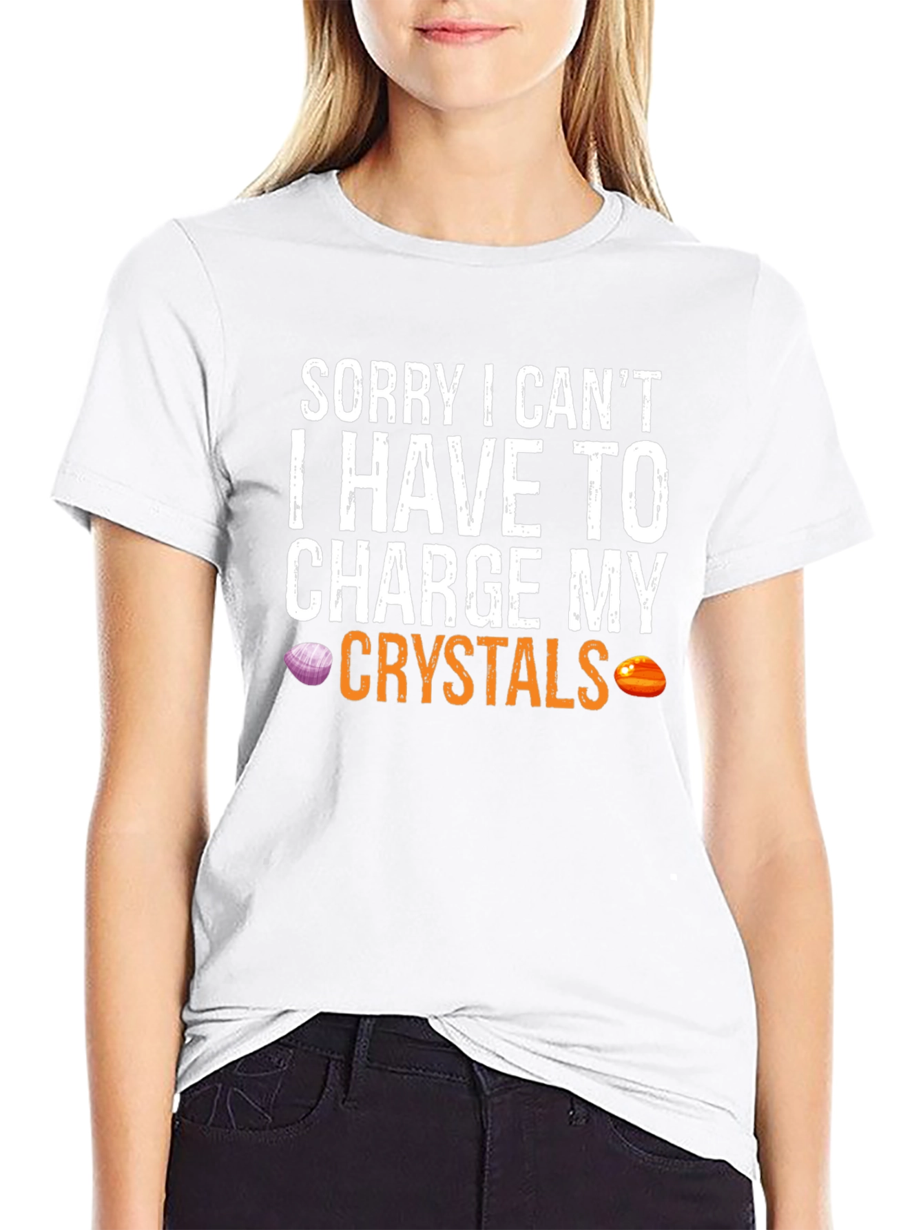 Charge My Crystals Graphic Tee