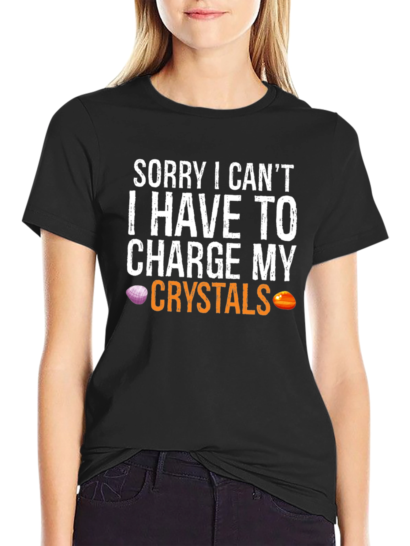 Charge My Crystals Graphic Tee