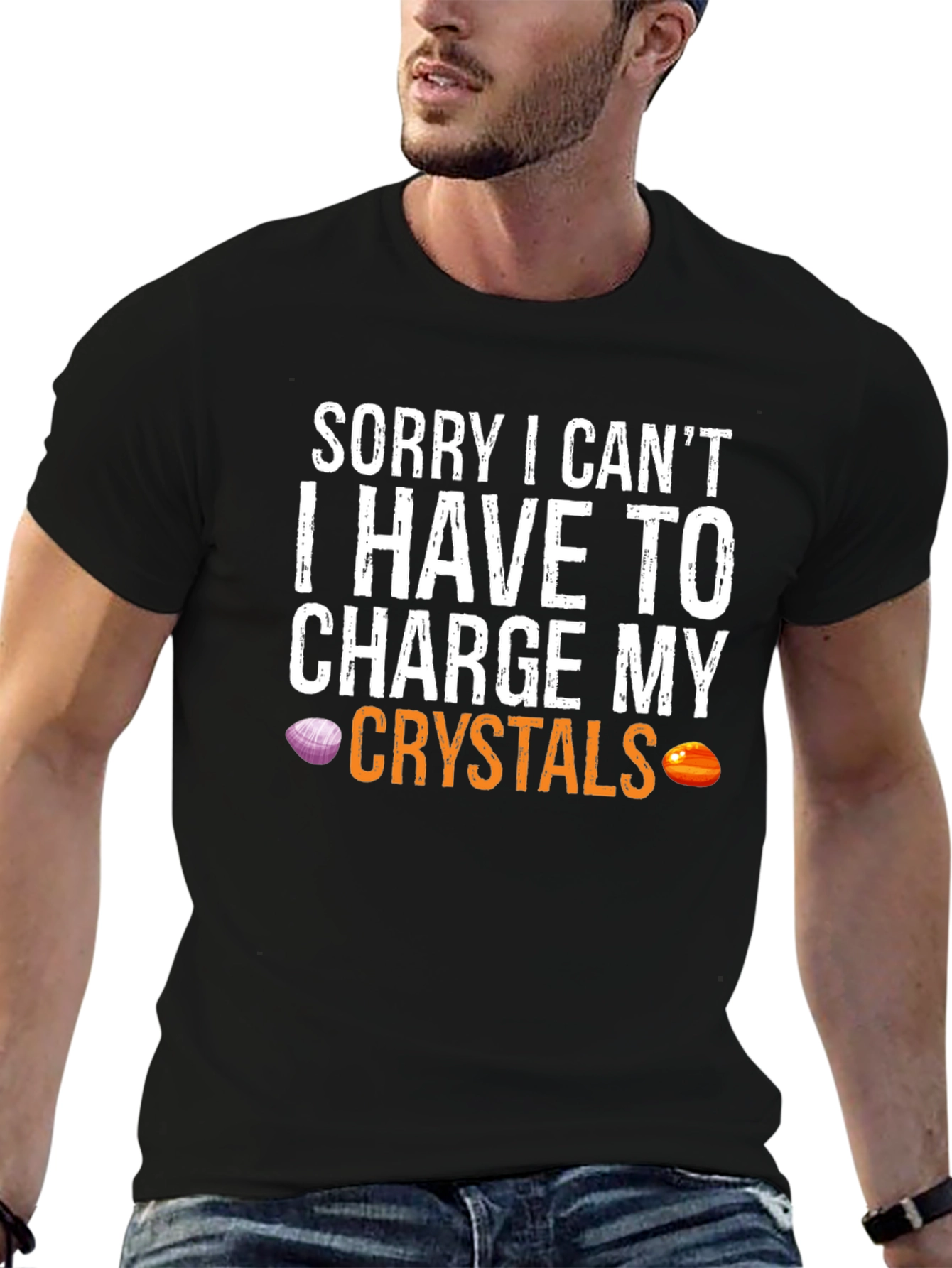 Charge My Crystals Graphic Tee