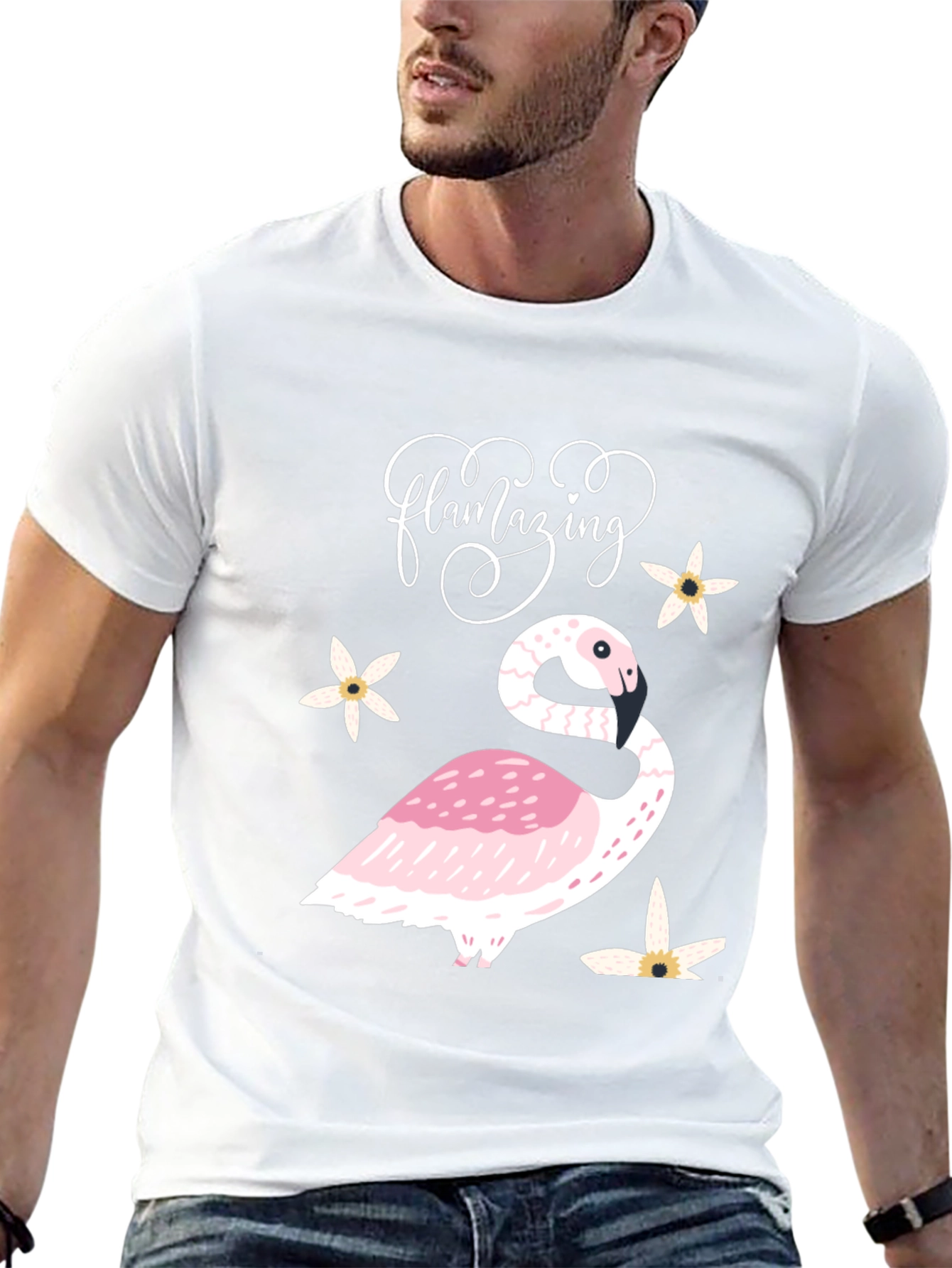 Flamazing Flamingo Graphic T-Shirt - Fun and Stylish!