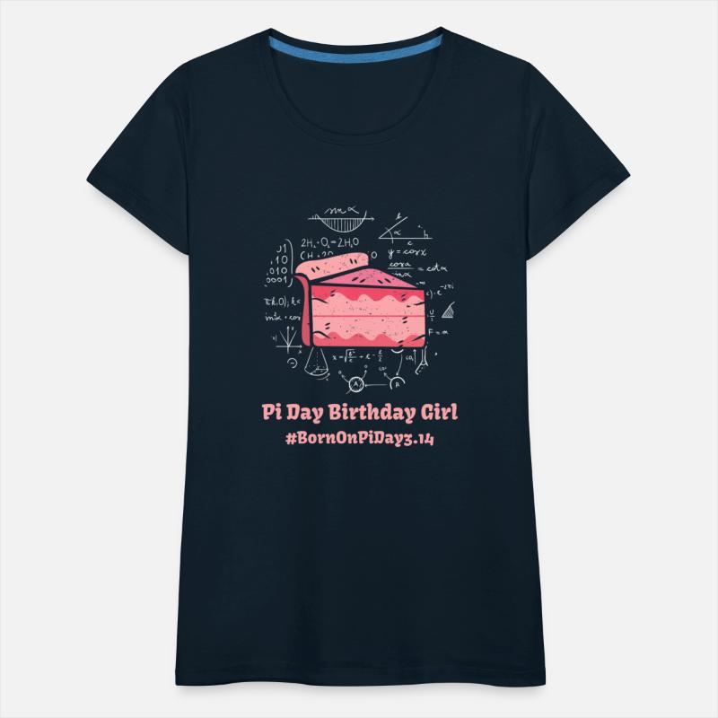 Pi Day Birthday Girl Born On Pi Day 3 14 Pi Day