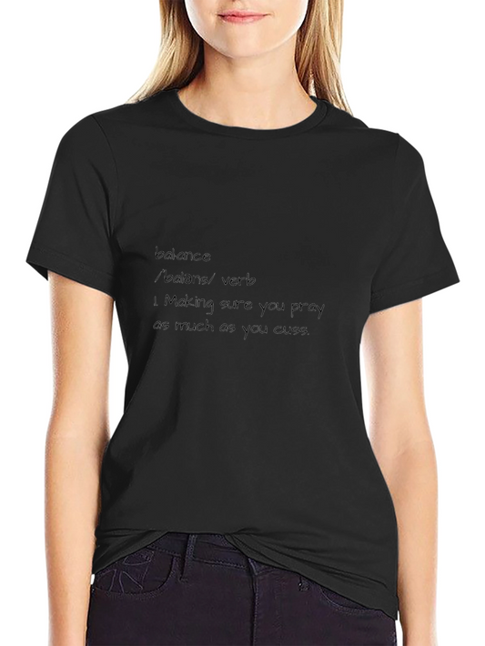 Audience Verb Funny Graphic T-Shirt