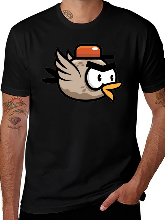 Funny Bird Cartoon T-Shirt