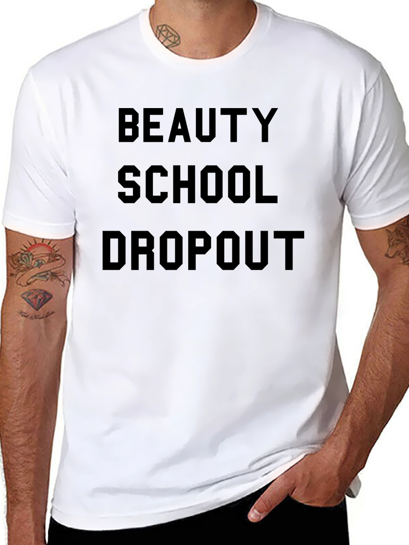 Beauty School Dropout Graphic T-Shirt