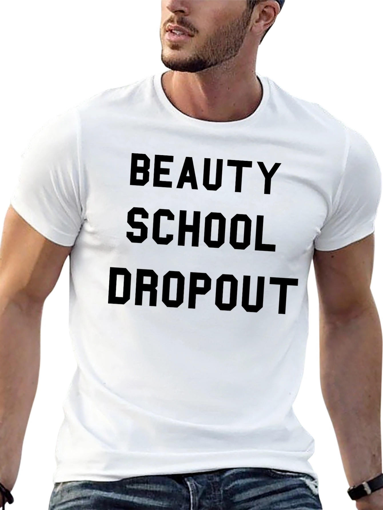 Beauty School Dropout Graphic T-Shirt