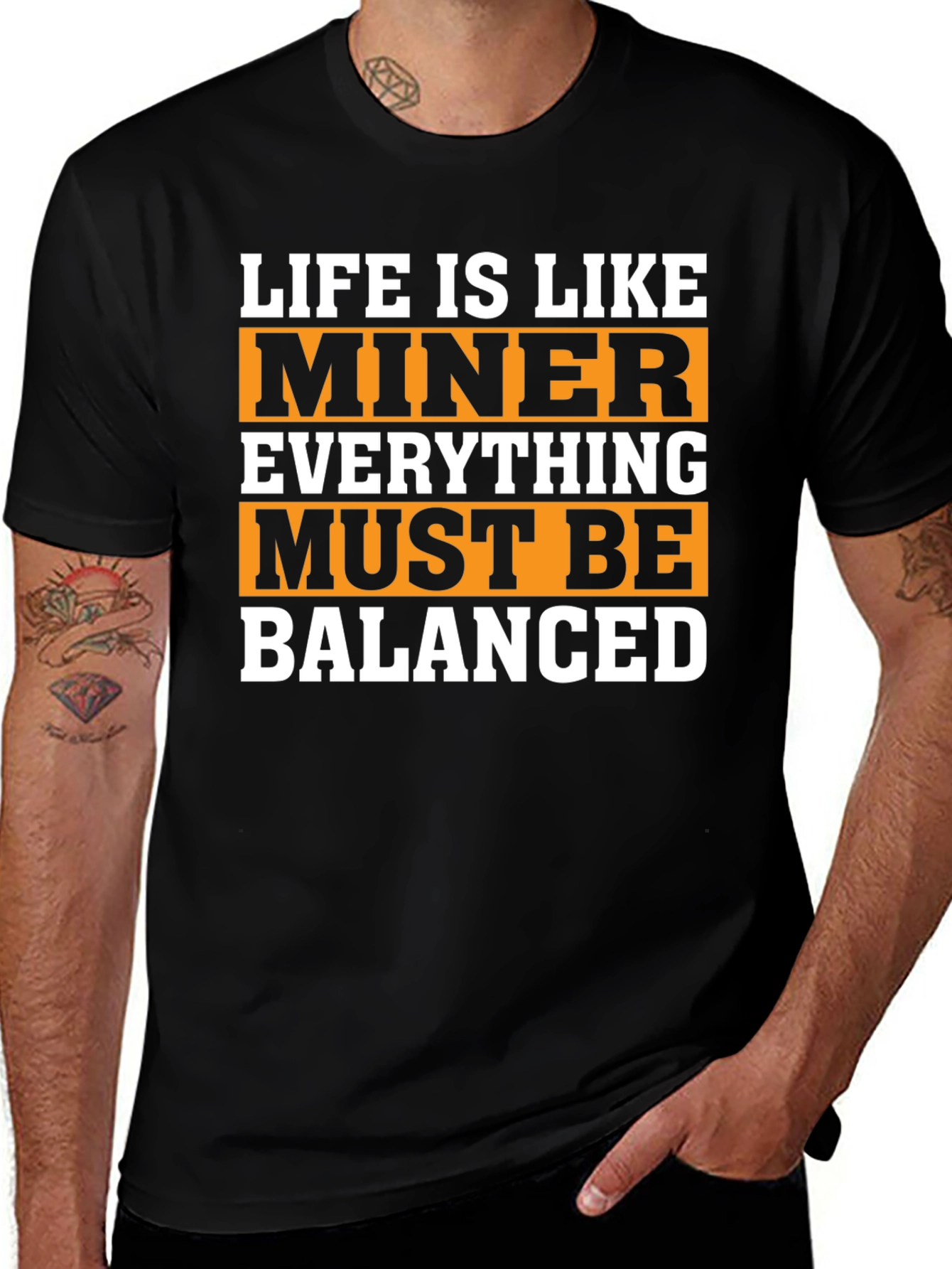 Life Is Like Miner T-Shirt
