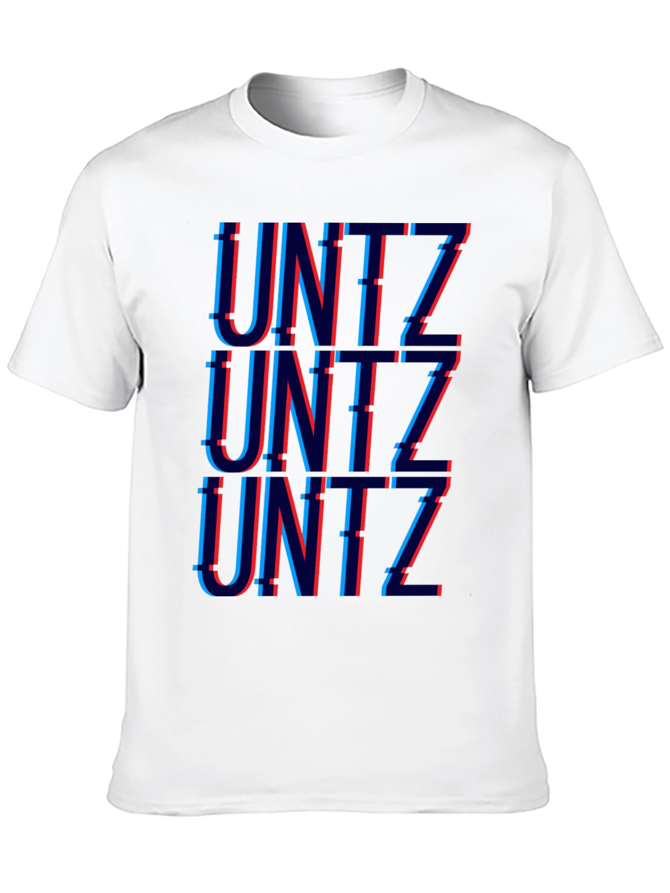 Unitz Glitch Graphic T-Shirt - Black