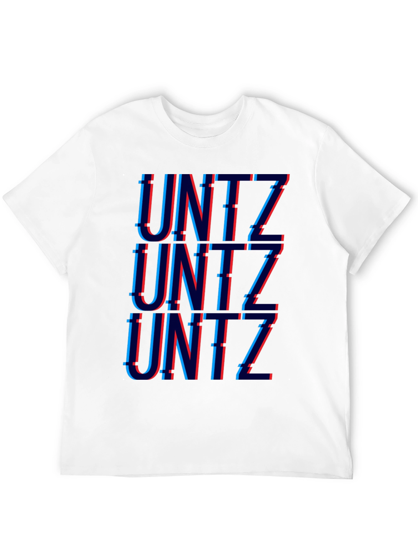 Unitz Glitch Graphic T-Shirt - Black