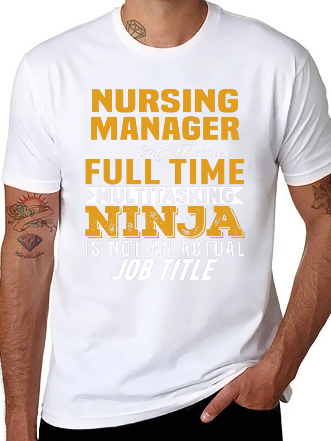 Nursing Manager Multitasking Ninja T-Shirt