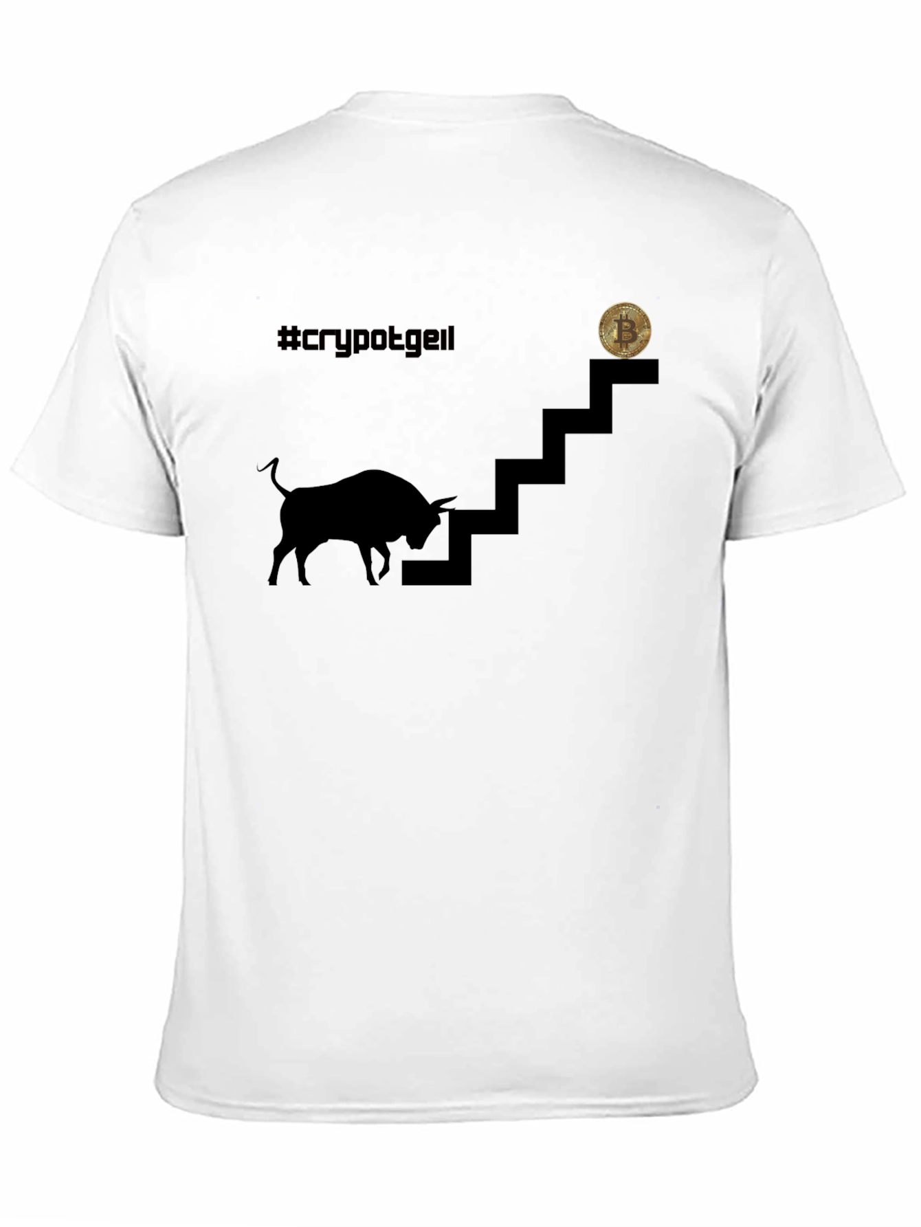 Bitcoin Bull Run Graphic Tee - Crypto Apparel