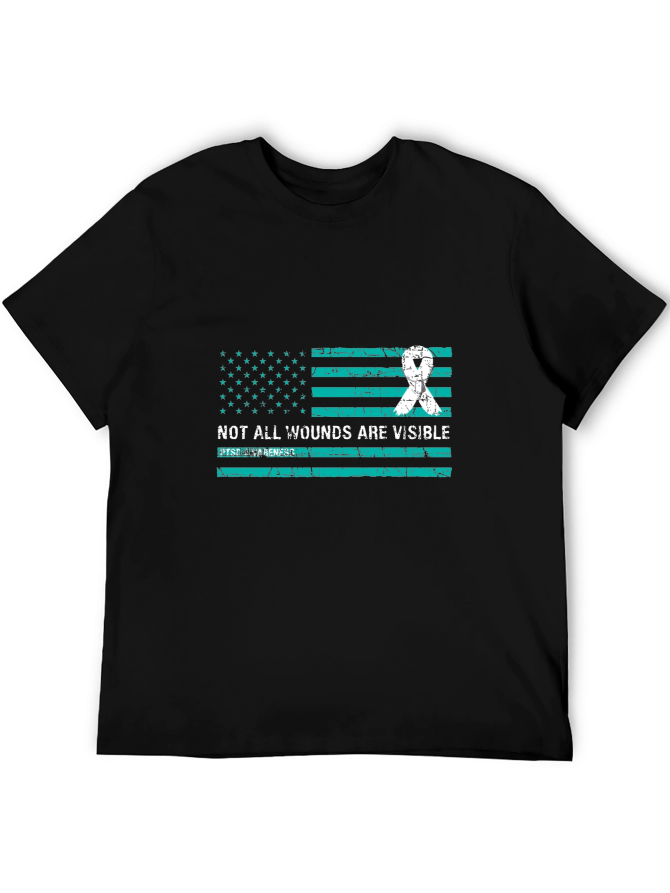 Not All Wounds Are Visible Awareness T-Shirt