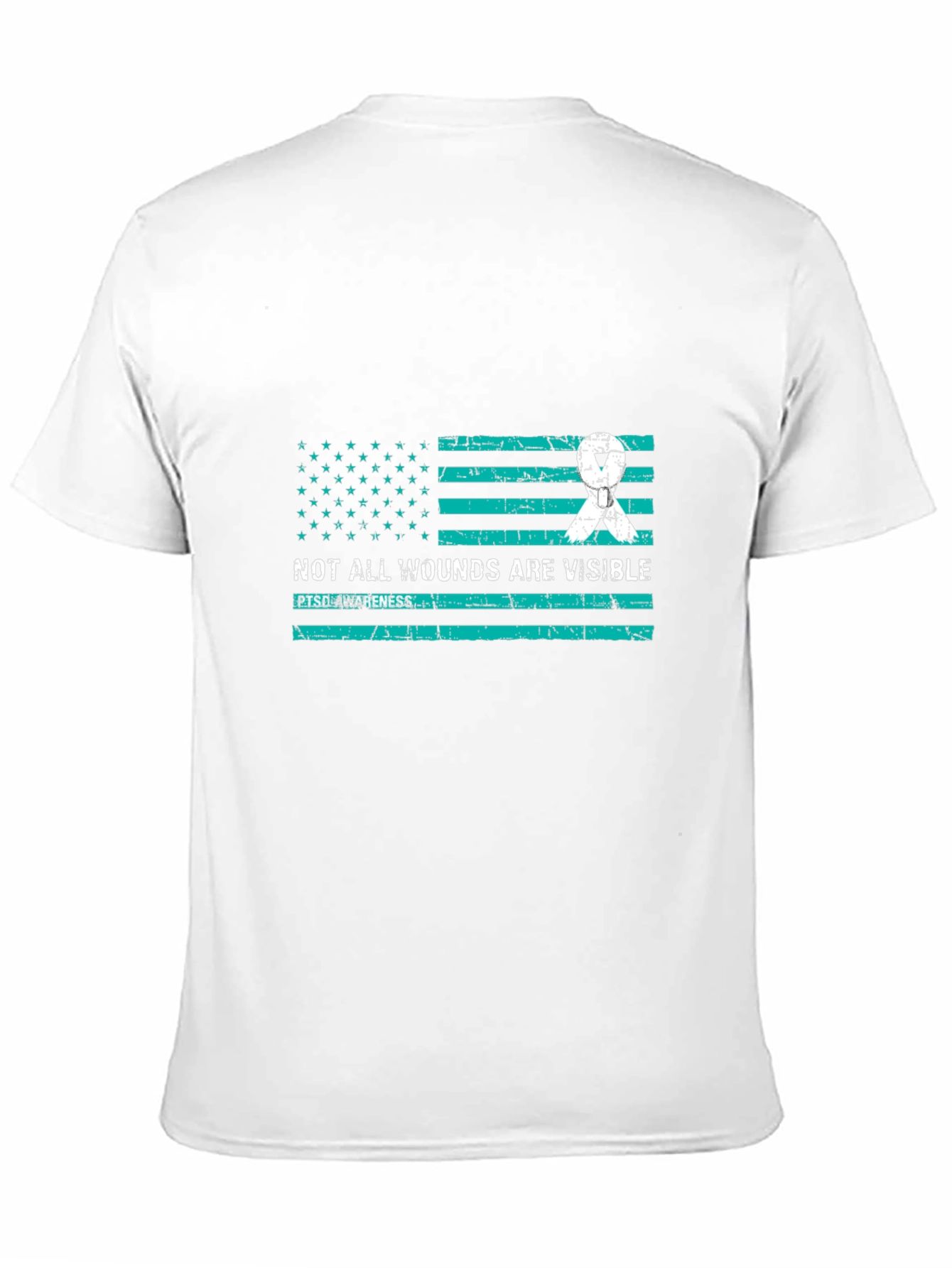 Not All Wounds Are Visible Awareness T-Shirt