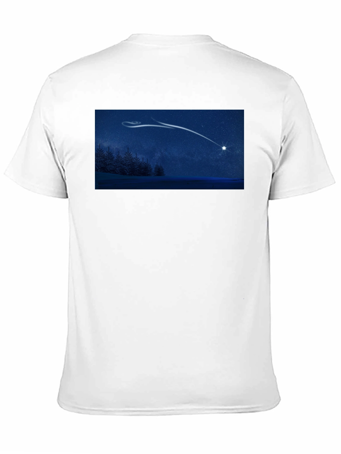 Night Sky Comet Graphic Tee