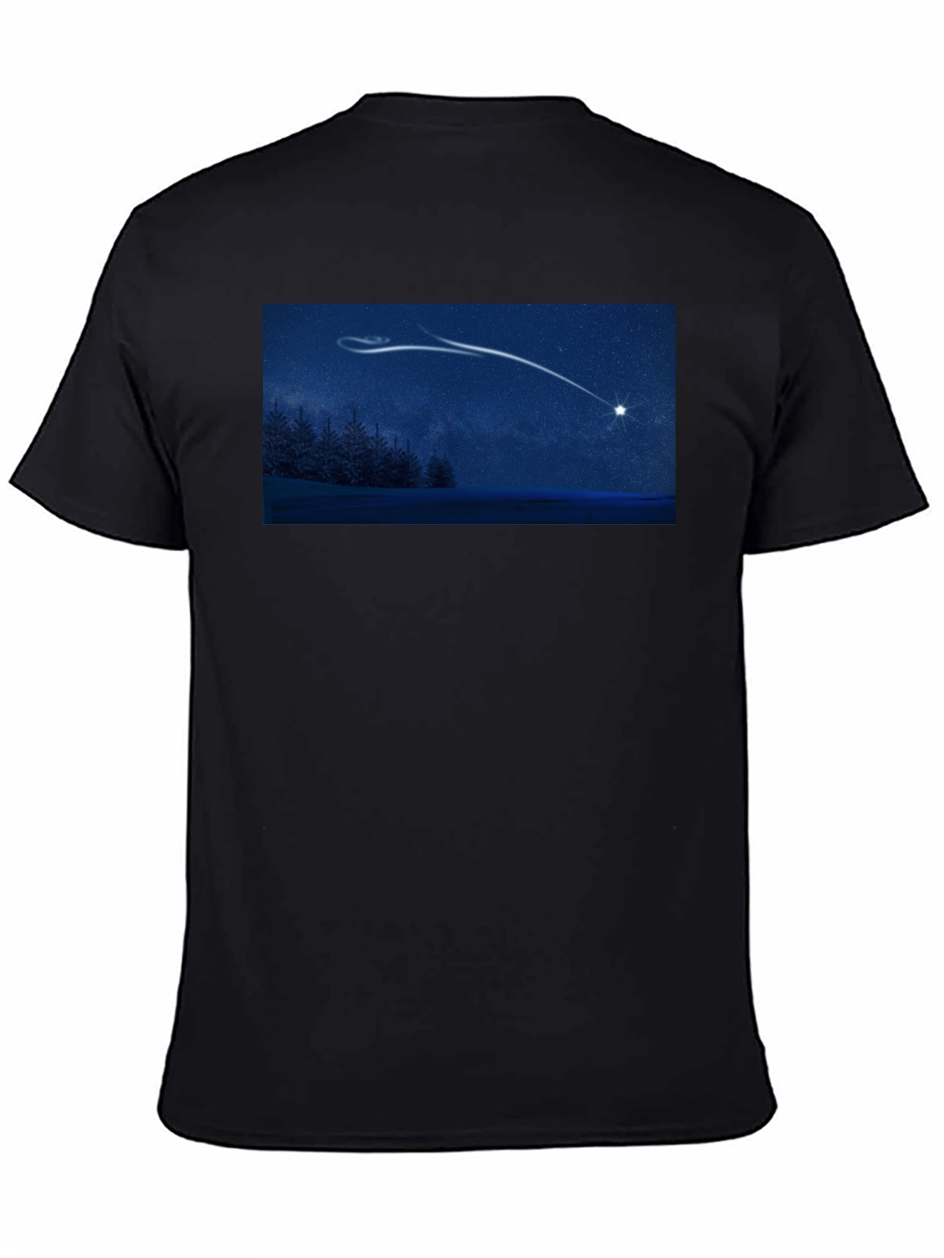 Night Sky Comet Graphic Tee