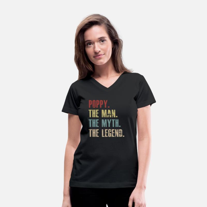 Poppy The Man The Myth The Legend T shirt for men