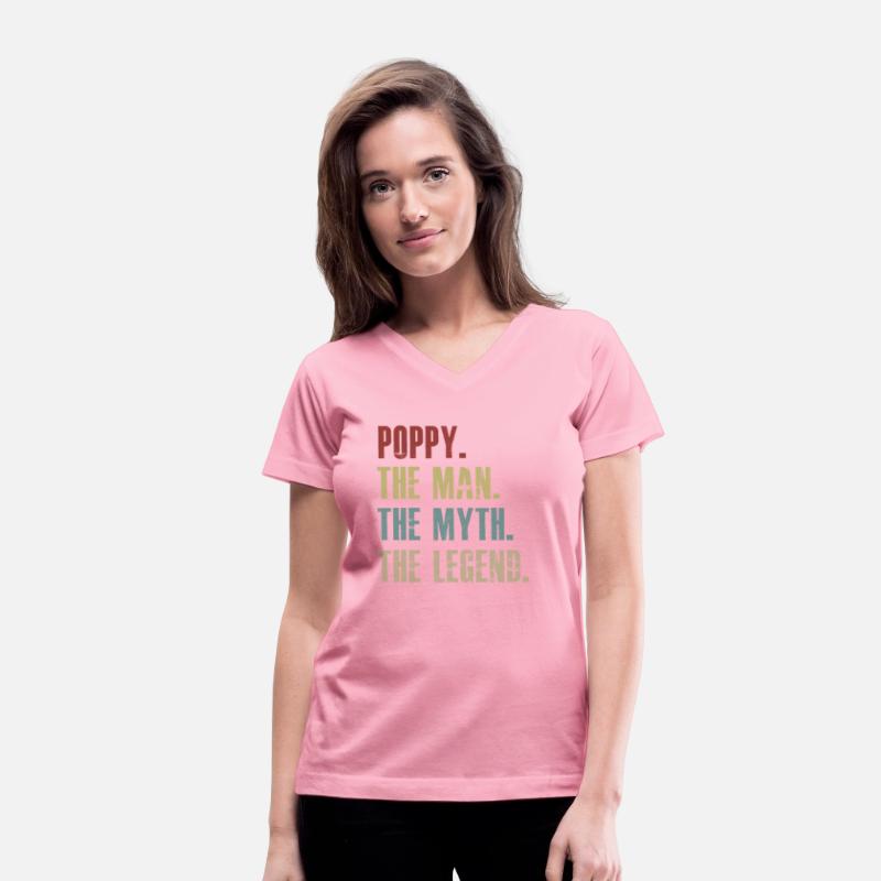 Poppy The Man The Myth The Legend T shirt for men
