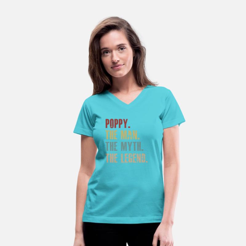 Poppy The Man The Myth The Legend T shirt for men