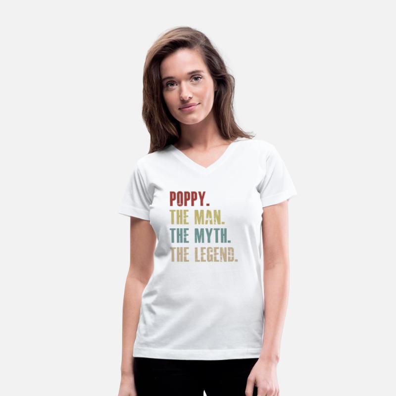 Poppy The Man The Myth The Legend T shirt for men