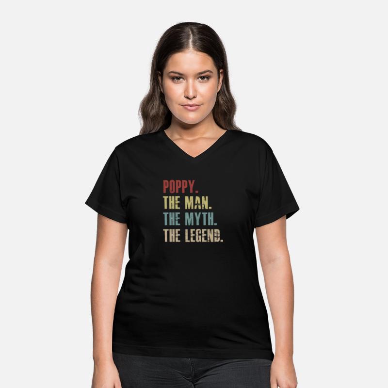 Poppy The Man The Myth The Legend T shirt for men