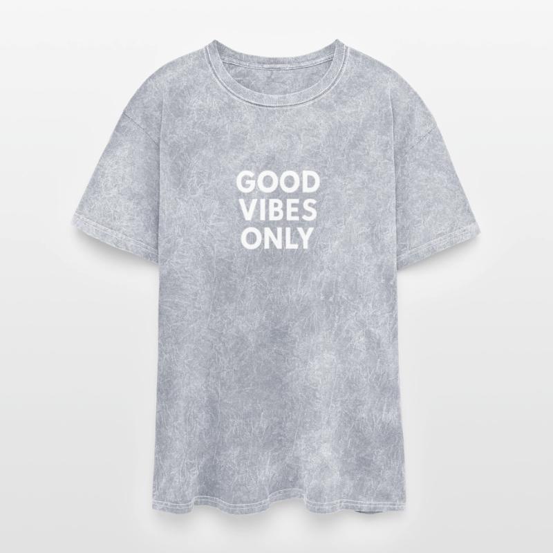 Positive Vibes Only Motivational Quote Tee