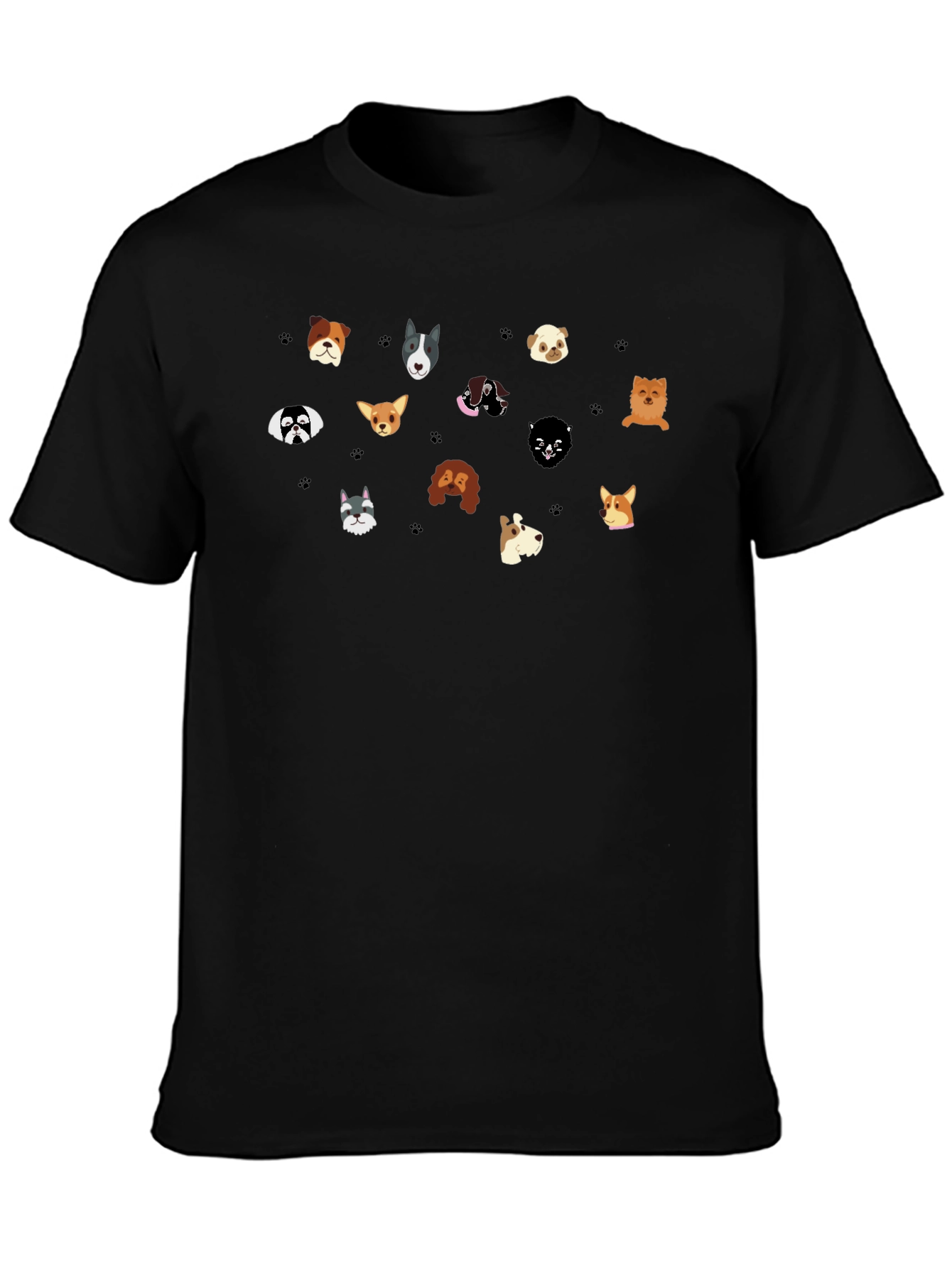 Dog Breed Graphic Tee - Unisex Crew Neck T-Shirt
