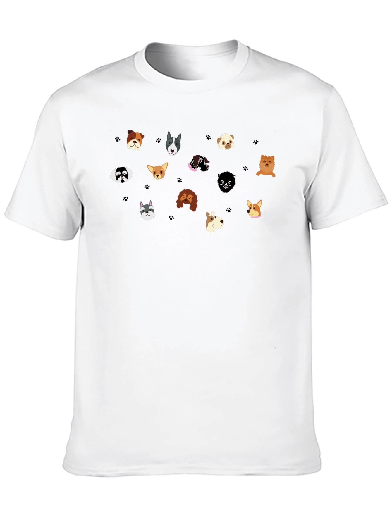 Dog Breed Graphic Tee - Unisex Crew Neck T-Shirt