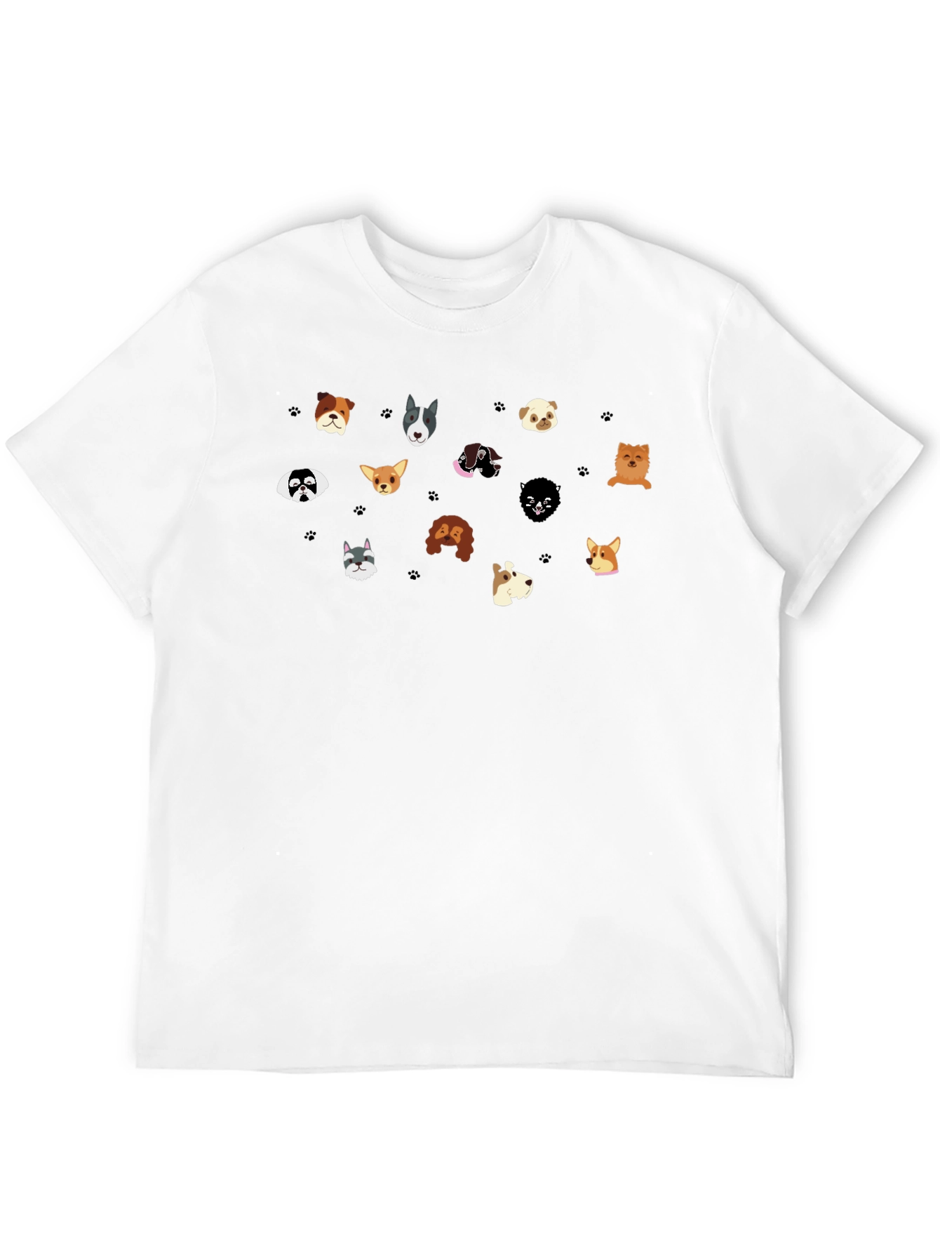 Dog Breed Graphic Tee - Unisex Crew Neck T-Shirt
