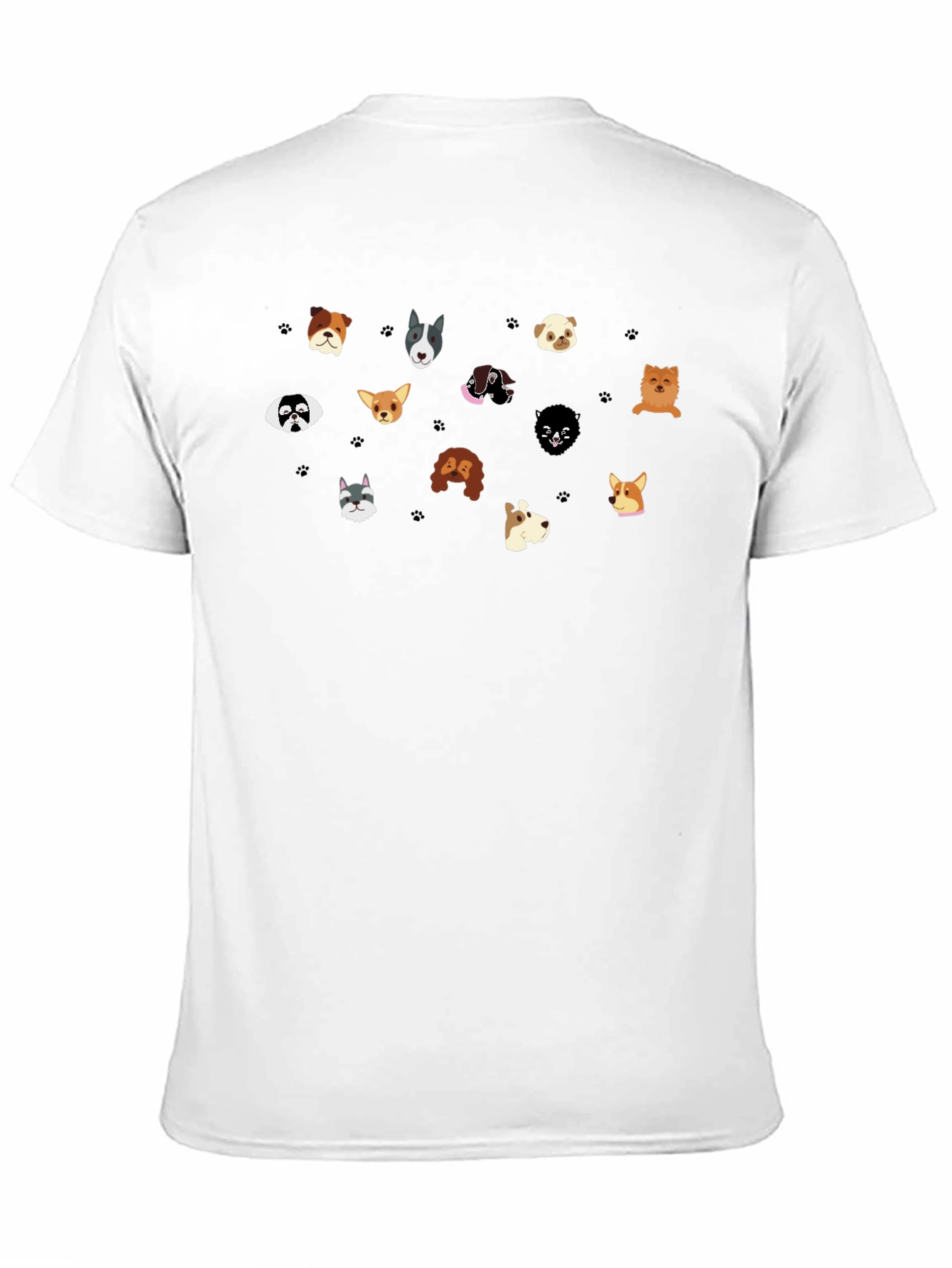 Dog Breed Graphic Tee - Unisex Crew Neck T-Shirt
