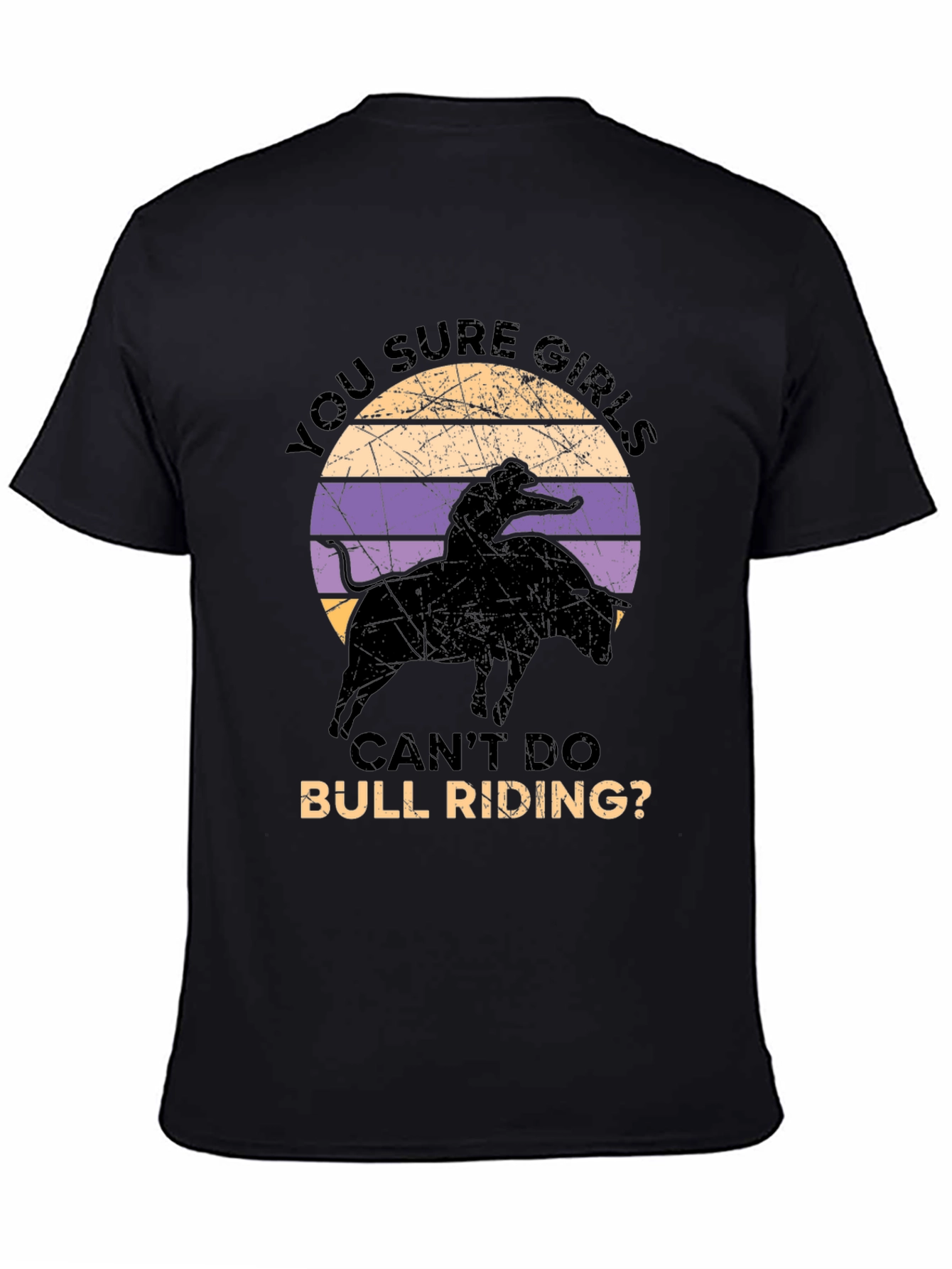 Girls Can Do Bull Riding T-Shirt