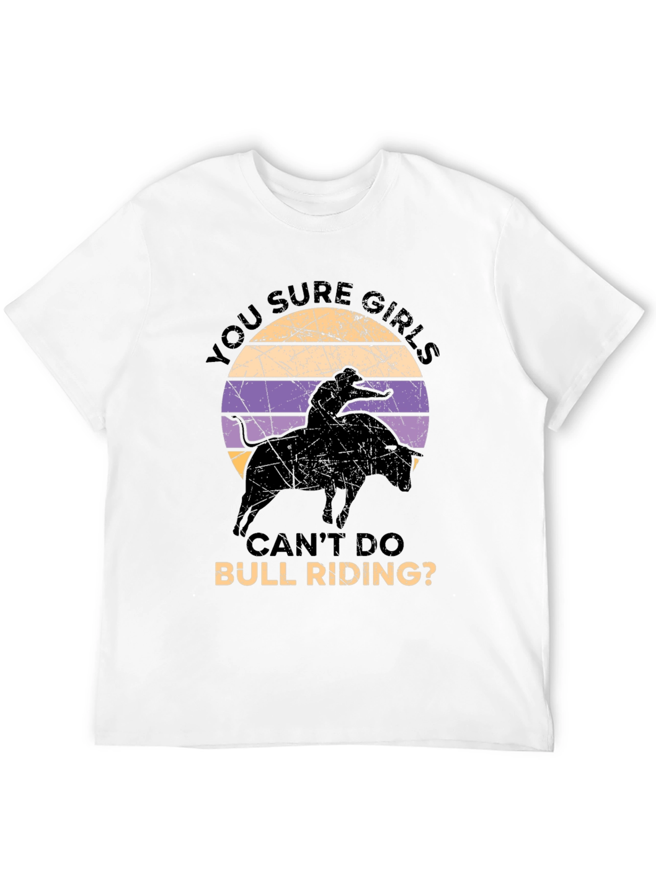 Girls Can Do Bull Riding T-Shirt