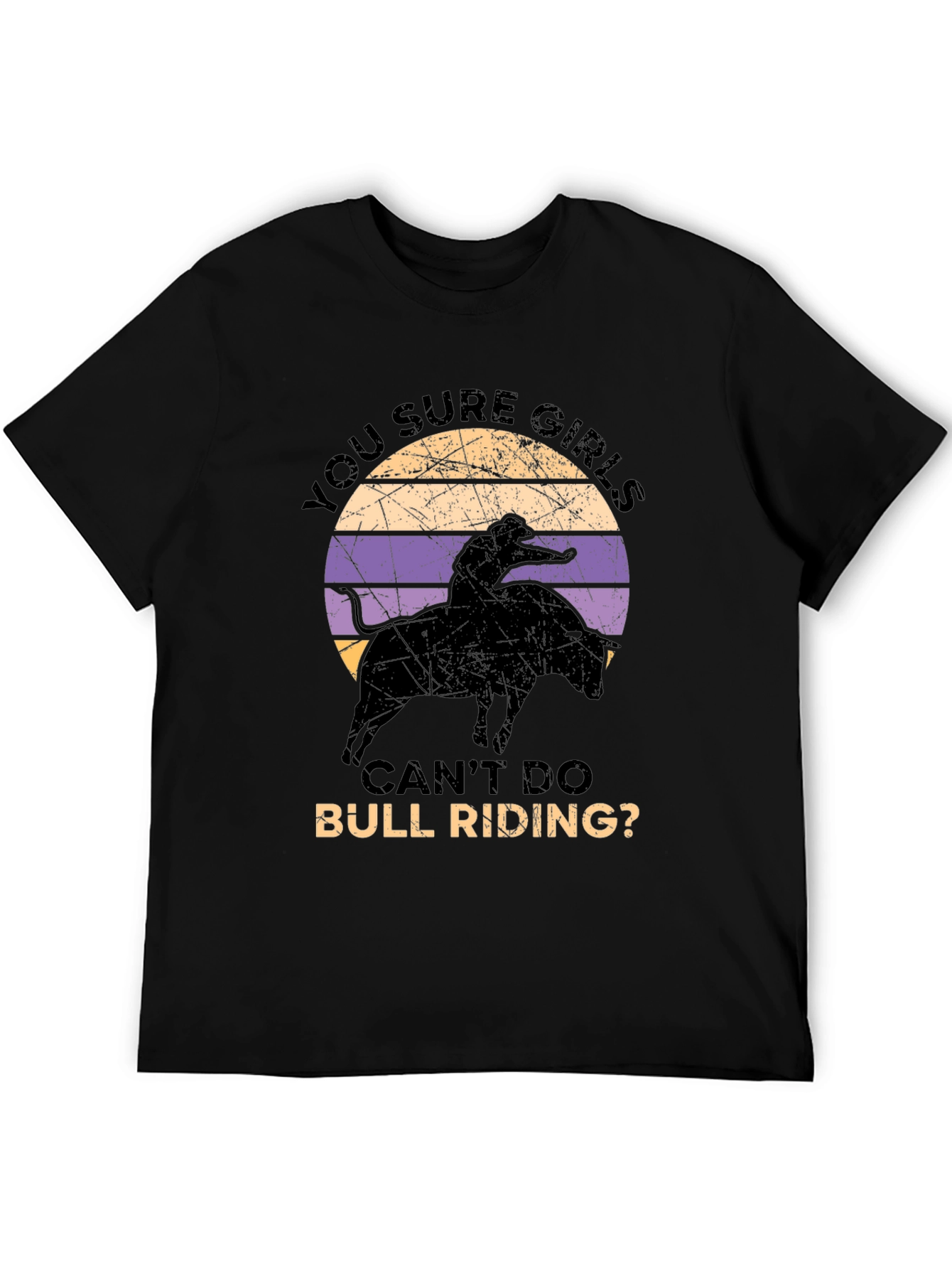 Girls Can Do Bull Riding T-Shirt