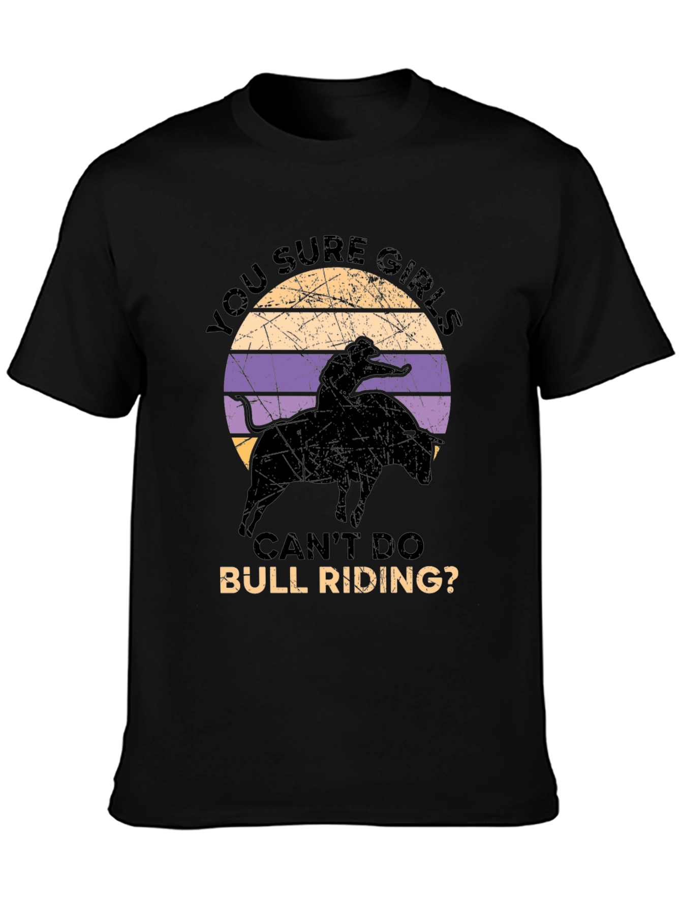 Girls Can Do Bull Riding T-Shirt