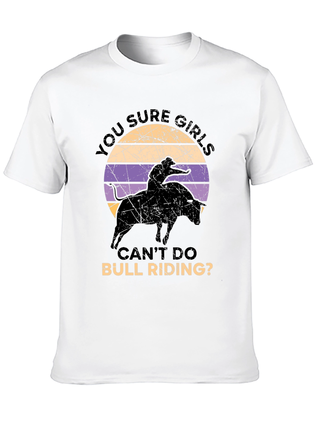 Girls Can Do Bull Riding T-Shirt